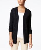 Charter Club Embellished Open-front Cardigan, Only At Macy's