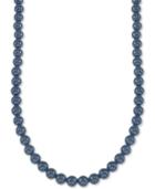 Esquire Men's Jewelry Onyx (8mm) 30 Necklace (also Available In Tiger's Eye), Created For Macy's