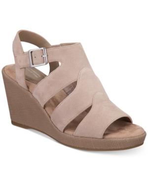 Giani Bernini Wirla Platform Wedge Sandals, Created For Macy's Women's Shoes