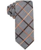Alfani Men's Orange Skinny Tie, Only At Macy's