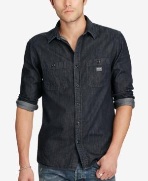 Denim & Supply Ralph Lauren Men's Cotton Denim Workshirt