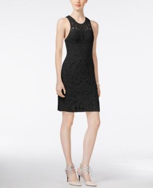 Bar Iii Crocheted Sheath Dress, Only At Macy's
