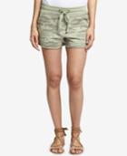 Sanctuary Cotton Camo-print Shorts