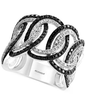 Effy Diamond Statement Ring (1-1/10 Ct. T.w.) In 14k White Gold