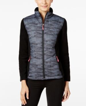 Ideology Space-dyed Fleece Jacket, Created For Macy's
