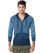 Buffalo David Bitton Men's Nasowl Ombre Graphic-print Hoodie