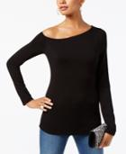 Inc International Concepts Asymmetrical Top, Created For Macy's