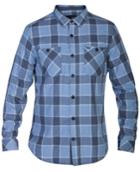 Hurley Men's Long-sleeve Landon Plaid Shirt