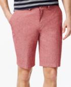 Ryan Seacreast Distinction Rio Collection Men's Chambray Walk Shorts, Only At Macy's