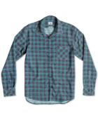 Quiksilver Pinelook Slim-fit Printed Check Shirt