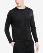 Kenneth Cole New York Men's Bonded Fleece Crew-neck Sweatshirt