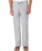 Cubavera Big And Tall Drawstring Linen-blend 32 Length Pants