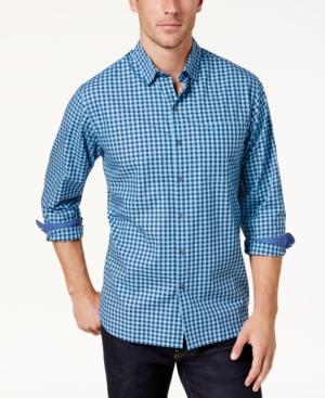 Tommy Bahama Men's Mazagan Checkered Pima Cotton Shirt