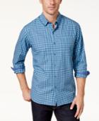 Tommy Bahama Men's Mazagan Checkered Pima Cotton Shirt