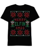 Jem Men's Merry Elfin' Christmas Graphic-print T-shirt