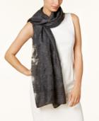 I.n.c. Jacquard Evening Wrap & Scarf In One, Created For Macy's