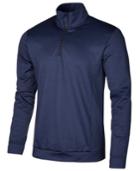 Id Ideology Men's Mock-neck Quarter-zip Shirt, Created For Macy's