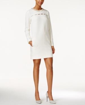 Rachel Rachel Roy Embellished Cutout Shift Dress