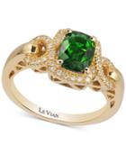 Le Vian Chrome Diopside (1-1/3 Ct. T.w.) And Diamond (1/6 Ct. T.w.) Ring In 14k Gold