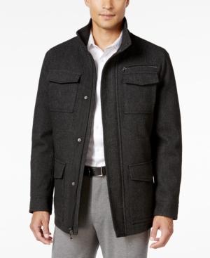 Inc International Concepts Men's York Herringbone Coat, Created For Macy's