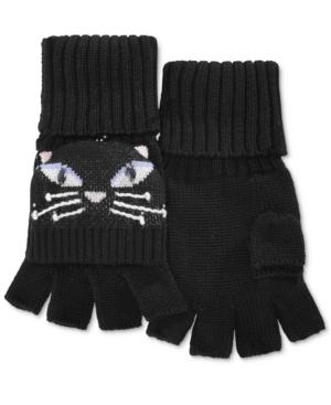 Kate Spade New York Cat Pop Top Mittens