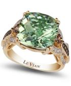 Le Vian Green Amethyst (6 Ct. T.w.) And Diamond (1/3 Ct. T.w.) Ring In 14k Gold