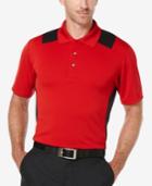 Pga Tour Men's Colorblocked Airflux Golf Polo Shirt