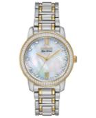 Citizen Women's Eco-drive Two-tone Stainless Steel Bracelet Watch 35mm Em0114-51d - A Macy's Exclusive