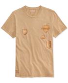 Guess Men's Embroidered Patch Cotton T-shirt