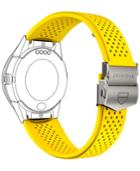 Tag Heuer Modular Connected 2.0 Yellow Perforated Rubber Smart Watch Strap 1ft6082