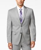 Alfani Men's Traveler Light Grey Solid Slim-fit Jacket, Only At Macy's
