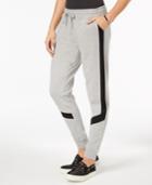 Material Girl Active Juniors' Colorblock Striped Sweatpants, Created For Macy's
