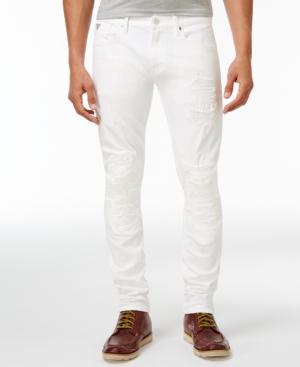 Guess Men's Slim-fit Tapered Ripped Jeans