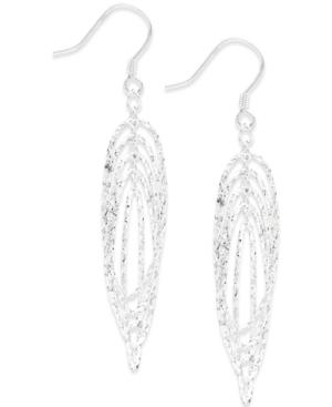 Giani Bernini Fancy Teardrop Drop Earrings In Sterling Silver, Only At Macy's