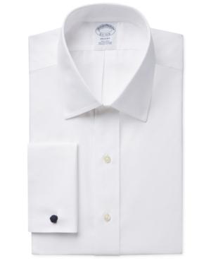 Brooks Brothers Regent Slim-fit Non-iron Solid French Cuff Dress Shirt