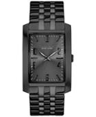 Caravelle New York By Bulova Men's Black-tone Stainless Steel Bracelet Watch 44x30m 45a117