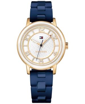 Tommy Hilfiger Women's Everyday Sport Blue Silicone Strap Watch 36mm 1781669