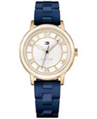 Tommy Hilfiger Women's Everyday Sport Blue Silicone Strap Watch 36mm 1781669