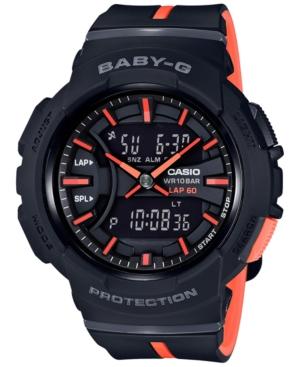 Baby-g Women's Analog-digital Black Resin Strap Watch 42mm