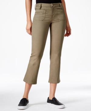 Sanctuary Cropped Flared Poppy Wash Jeans