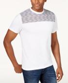 Alfani Men's Pattern-blocked T-shirt, Created For Macy's