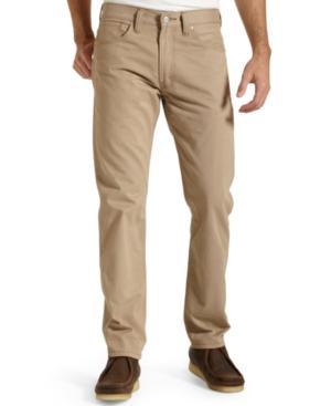 Levi's 508 Regular-fit Tapered Jeans, British Khaki
