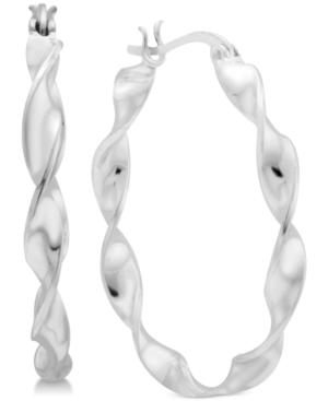 Twisted Hoop Earrings