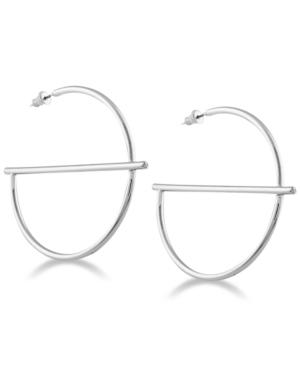 Guess Gold-tone G-shaped Hoop Earrings