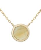 Citrine Pendant Necklace (1-1/4 Ct. T.w.) In 14k Gold