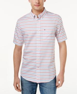 Tommy Hilfiger Men's Shane Striped Shirt