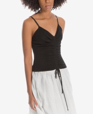Max Studio London Cinch-tie Spaghetti-strap Top, Created For Macy's