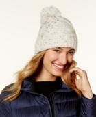 Steve Madden Speckled Cable Beanie