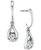 Sirena Diamond Drop Earrings (1/3 Ct. T.w.) In 14k White Gold