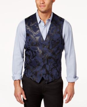Inc International Concepts Men's Slim-fit Faux-suede Vest, Created For Macy's